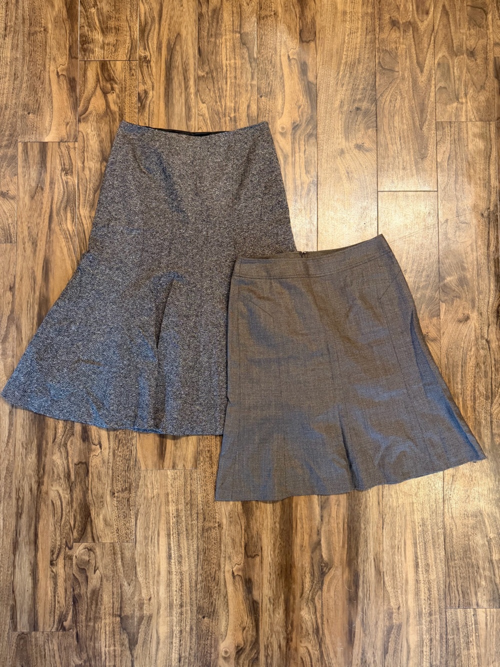 Ann Taylor Neutral Midi Skirts - Set of 2